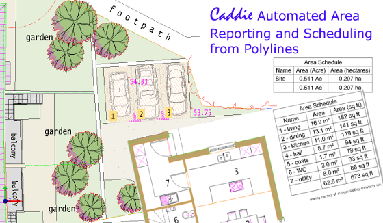 Caddie Auto Area Scheduling