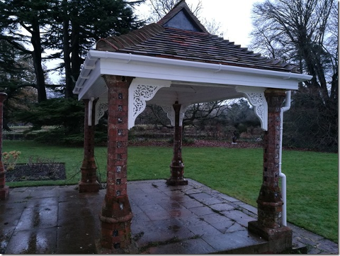 The Finished Gazebo The Finished Gazebo